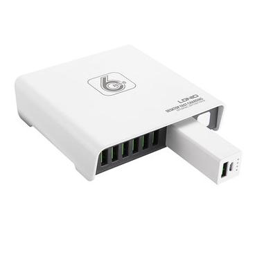 USB 6P DESKTOP CHARGER + POWER BANK