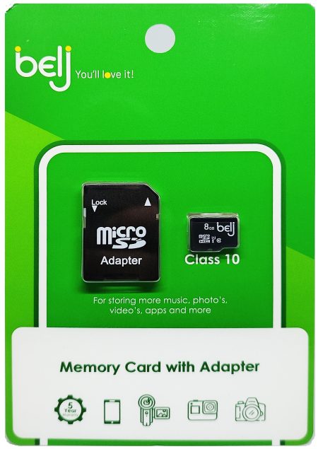 8GB MSD CARD WITH ADAPTOR