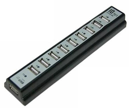 USB 10 PORT HUB VER 2.0