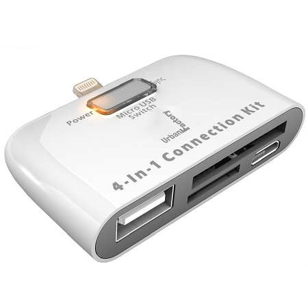 IPAD 1 AND 2 CARD READER AND USB