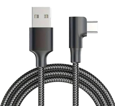 USB TO MICRO USB 90 DEGREE 2M CABLE
