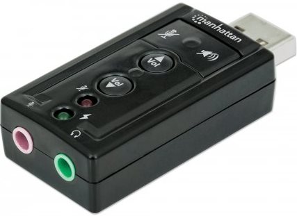 Manhattan HiSpeed USB 3D 7.1 Sound Adapter
