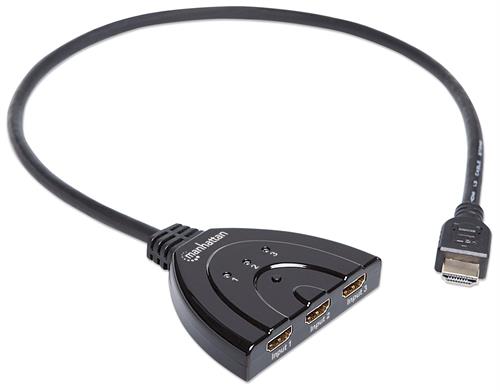 Manhattan 1080p 3-Port HDMI Switch