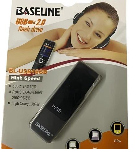 Baseline 16GB USB 2.0 Flash Drive