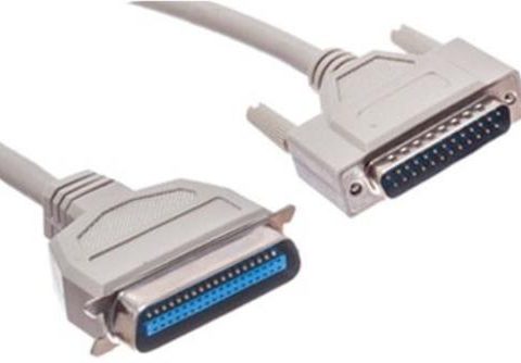 Unique Parallel Printer Cable ; Length 1