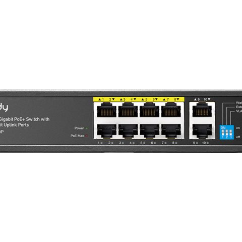 Cudy 10 Port Gigabit 8 PoE 100W PoE Switch