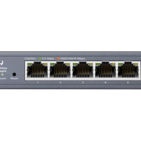 Cudy 5 Port 2.5Gbps Ethernet Metal Desktop Switch