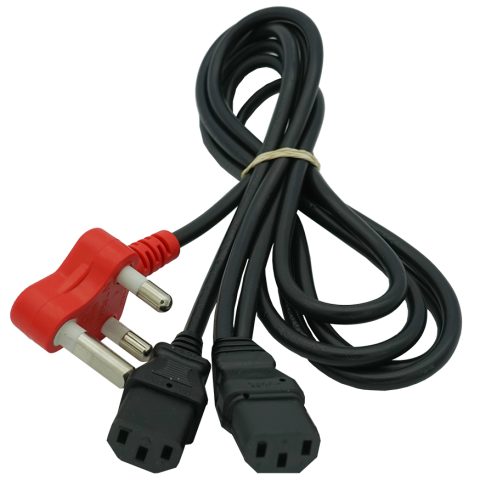 Dedicated 2 Way IEC Power Cable