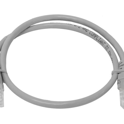 Linkbasic 50cm UTP Cat5e Flylead Grey