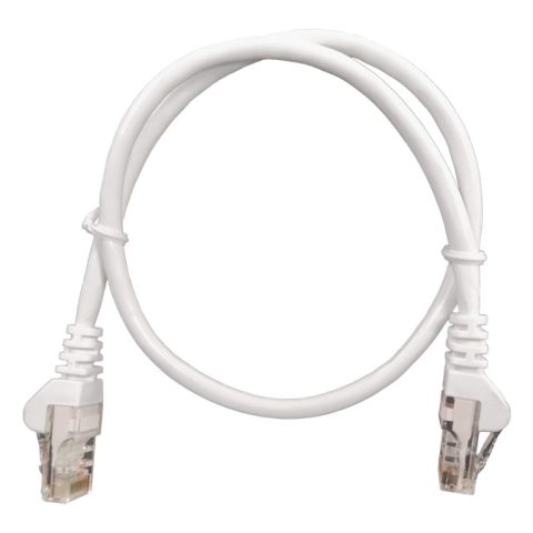 Linkbasic 50cm UTP Cat5e Flylead White