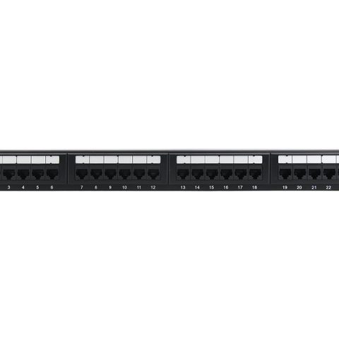 Linkbasic 24 Port Cat5e Rack Mount Patch Panel