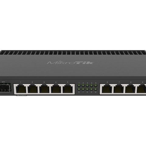 MikroTik 10 Port Gigabit 1SFP+ 4 Core L5 Rack-Mount Router