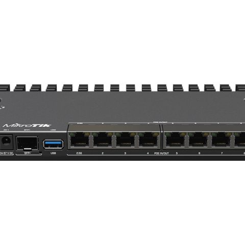 MikroTik 7 Gigabit 1x 2.5Gbps 1SFP+ 4 Core PoE Router