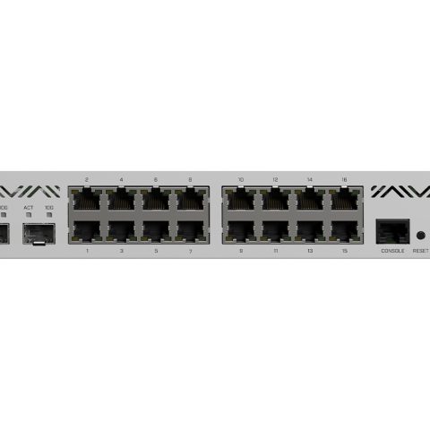 MikroTik Cloud Core 16 Port Gigabit 2SFP+ Passive Cooling Router