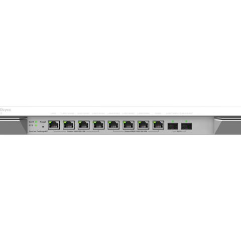 Reyee 8 Port Multi Gigabit 2SFP+ Multi-WAN 1500 User Cloud Router