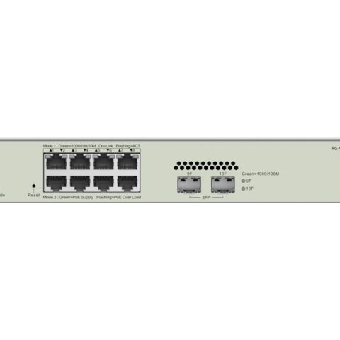 Reyee 8 Port Gigabit PoE 125W 2SFP Layer 2+ Smart Managed Switch