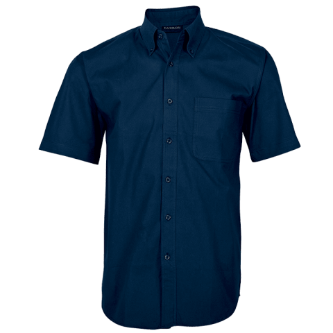 Brushed Cotton Twill Lounge Short Sleeve Mens