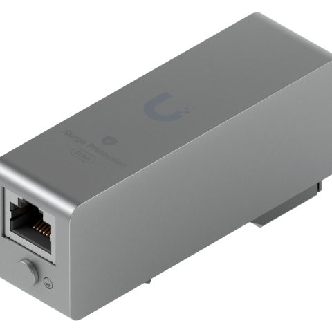 Ubiquiti UniFi 10Gbps PoE++ Single Port Din Rail Ethernet Surge Protector