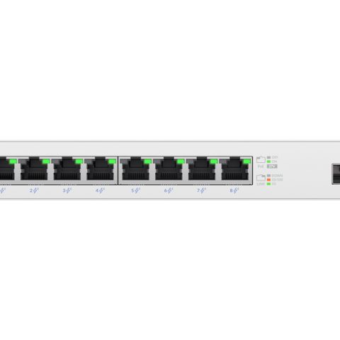 Ubiquiti UISP Router 8 Port Gigabit PoE 110W 1SFP