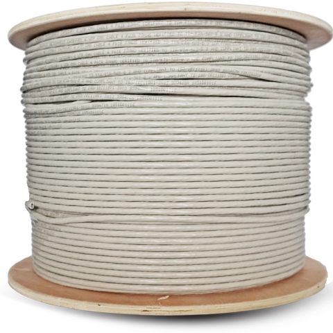 Linkbasic 500m Drum Cat6 Solid Grey UTP Cable